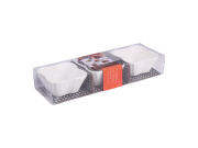 Σετ Μπολ Σερβιρίσματος Ορεκτικών και Ξηρών Καρπών 3 τεμαχίων από Πορσελάνη σε Λευκό Χρώμα,EKO 7355