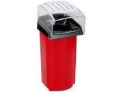 Παραδοσιακή Μηχανή Παρασκευής Ποπ Κορν Συσκευή για pop corn 900W σε Κόκκινο χρώμα, 27.4x10.9x13.2cm