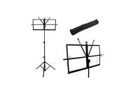 Πτυσσόμμενο Μεταλλικό αναλόγιο για μουσικές παρτηρτούρες και βιβλία,  65x90x123cm