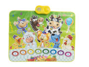 Eddy Toys Παιδικό Χαλάκι Παιχνιδιού με 8 ήχους ζώων, 90x70cm 07520