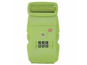 Ιμάντας για Αποσκευές και Βαλίτσες με TSA Κωδικό Ασφαλείας, 190x5cm, Dunlop Travel Πράσινο