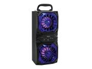 Sogo Φορητό Επαναφορτιζόμενο Ηχείο Bluetooth Καραόκε με Μικρόφωνο σε Μαύρο Μπλε χρώμα, ALT-SS-8447-B