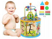 Iso Trade Βρεφικός Παιδικός Κύβος εκπαιδευτικών δραστηριοτήτων κατάλληλο για ηλικίες από 1 ετών και άνω