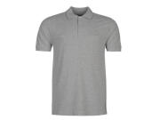 Pierre Cardin Ανδρικό μπλουζάκι polo T-Shirt με κοντό μανίκι και κουμπιά σε Γκρι Ανοιχτό χρώμα XLarge