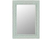 Επιτοίχιος Διακοσμητικός Καθρέπτης με σκαλιστό σχέδιο , 38x27 cm Βεραμάν