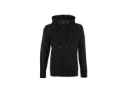 Pierre Cardin Ανδρική Ζακέτα με λογότυπο στο στήθος και κουκούλα σε Μαύρο χρώμα