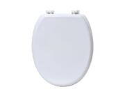 Aria Trade Καπάκι Λεκάνης Πλαστικό 45.6x37.2cm 4101100 Λευκό