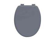 Πλαστικό καπάκι λεκάνης μπάνιου σε Γκρι χρώμα, 45.6x37.2x5cm