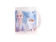 Disney Παιδική Κούπα 325ml από Πορσελάνη με θέμα Frozen, 8x9.5cm
