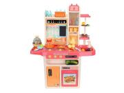 Aria Trade Σετ Παιδική Κουζίνα 65 Τεμαχίων με LED φωτισμό και ήχους, 30x71x93 cm