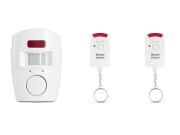 Ασύρματος Οικιακός Συναγερμός με 2 χειριστήρια και ακτίνα ανίχνευσης 6m x 110 μοίρες