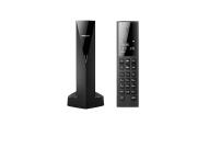 Philips Linea Ασύρματο Επαναφορτιζόμενο Τηλέφωνο Με Φωτιζόμενη Οθόνη Linea M3551B/23 Μαύρο