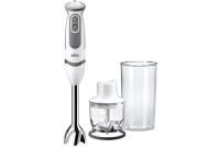 Σετ Μίξερ Χειρός 3 τεμαχίων 750W σε γκρι χρώμα, Braun MQ 5020 WH