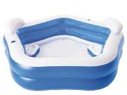 Bestway Φουσκωτή Πισίνα Family χωρητικότητας 575lt με 2 εσωτερικά καθίσματα, 213x206x69 cm, 54153