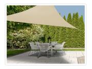 Αντηλιακή Τριγωνική Τέντα Σκίαστρο σε 4 χρώματα, 3.6x3.6x3.6 m  Χακί