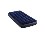 Intex Φουσκωτό Στρώμα Ύπνου Μονό με Βελούδινη επένδυση, 76x191x25 cm, Classic Downy 64756