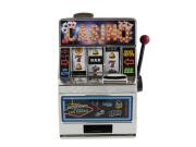 Aria Trade Κουμπαράς Κουλοχέρης με Λειτουργία Ήχου και φως, 11.5x10x17.5 cm, Lucky Slot Machine Money Box