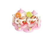 Ξύλινο Παιχνίδι Σετ Τσαγιού 16 τεμαχίων, Wooden tea service