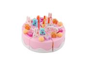Aria Trade Σετ Παιχνίδι Τούρτα Γενεθλίων 75 τεμαχίων με φωτισμό και ήχο, Cutting birthday cake set
