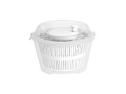 Συσκευή Στραγγίσματος Στεγνωτήρας Λαχανικών Σαλατιέρα σε 3 χρώματα, 25x16 cm Λευκό