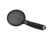 Τηλέφωνο Μπάνιου Ντους με 5 λειτουργίες ψεκασμού σε μαύρο ματ χρώμα