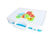 Σετ Παιδικό Παιχνίδι Συναρμολόγησης 107 τεμαχίων με Παξιμάδια και Βίδες σε βαλιτσάκι, 30x24x6 cm