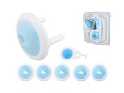 Lock Band Κάλυμμα-Ασφάλεια Πρίζας Σετ 6τμχ