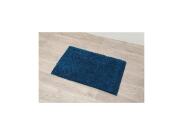 Αντιολισθητικό Πατάκι Μπάνιου με Μικροϊνες σε σκούρο μπλε χρώμα, 50x80 cm, Peacock blue