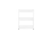 SPM Τρόλει Κουζίνας Πλαστικό σε Λευκό Χρώμα 3 Θέσεων 54.5x12.5x72.5cm