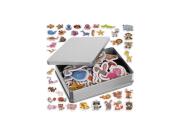 Σετ Μαγνητάκια Ψυγείου 42 τεμαχίων με σχέδια ζωάκια, Fridge magnets