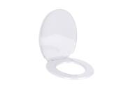 Καπάκι λεκάνης μπάνιου σε λευκό χρώμα, 36.5x45.4x3 cm