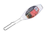 Σχάρα Ψησίματος για Ψάρι με Λαβή σιλικόνης, 13x1x58 cm