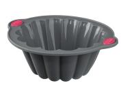 Φόρμα Σιλικόνης για Κέικ σε γκρι σκούρο χρώμα διαμέτρου 22.7 cm, Cake mold