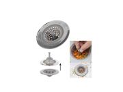 Φίλτρο σιλικόνης για νεροχύτη κουζίνας σε γκρι χρώμα,  Silicone strainer filter