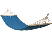 Αιώρα για τον Κήπο και το Camping από Βαμβάκι σε μπλε χρώμα, 200x80 cm, Hammock blue