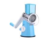 Aria Trade Τρίφτης χειροκίνητος Λαχανικών-τυριών 24x10.8x10.8cm Γαλάζιο