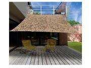 Αντηλιακή  Τετράγωνη Τέντα Σκίαστρο Στρατιωτικού τύπου Camouflage, σε Μπεζ χρώμα, 2x3m