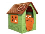 Παιδικό σπιτάκι εξωτερικού χώρου σε Πράσινο χρώμα, 106x98x90 cm