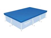 Bestway Κάλυμμα Παραλληλόγραμμης Πισίνας σε μπλε χρώμα, 304x205 cm, 58106