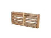 Aria Trade Συσκευή Μασάζ για τα Πόδια Σε Φυσικό Χρώμα Ξύλου 26.5x12.5x3cm