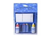 Κιτ ανάλυσης υγρών για ανάλυση pH, χλωρίου και βρωμίου πισίνας και νερού