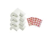 Aria Trade Προστατευτικό Γωνιών Λευκό 4τμχ