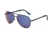 Guess Unisex Γυαλιά Ηλίου με Μπλε σκελετό, Μπλε Φακό 100% προστασία UVA & UVB, GF0173 90X 61