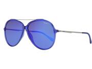 Pepe Jeans Unisex Γυαλιά Ηλίου με Mπλε Μεταλλικό σκελετό και Μπλε Φακό, PJ7324 C4 60