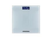 Γυάλινη Ψηφιακή Ζυγαριά Μπάνιου έως 180Kg με LCD οθόνη σε Λευκό Χρώμα, 28x28x2cm, Grundig 16412