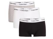 Calvin Klein Σετ Ανδρικά Μονόχρωμα Μποξεράκια 3 τεμ, Boxers 3-pack set Medium