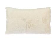 Διακοσμητικό Απαλό Μαξιλάρι σε Ορθογώνιο σχήμα, 30x50 cm Λευκό