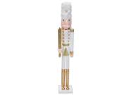 Χριστουγεννιάτικος Ξύλινος Καρυοθραύστης Στρατιώτης ύψους 106cm σε 2 σχέδια, Nutcracker Σπαθί