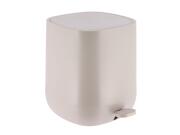 Πλαστικός Κάδος Απορριμμάτων 5L με πεντάλ, Trash bin taupe