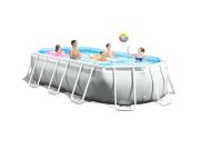 Intex Πισίνα Παραλληλόγραμμη Μεγάλων Διαστάσεων, Power Steel 5.03x2.74x1.22 m, 26796NP
